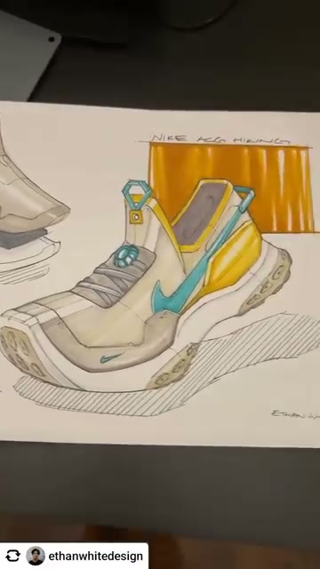 Nike ACG hiking boot concept (video still) by Ethan White