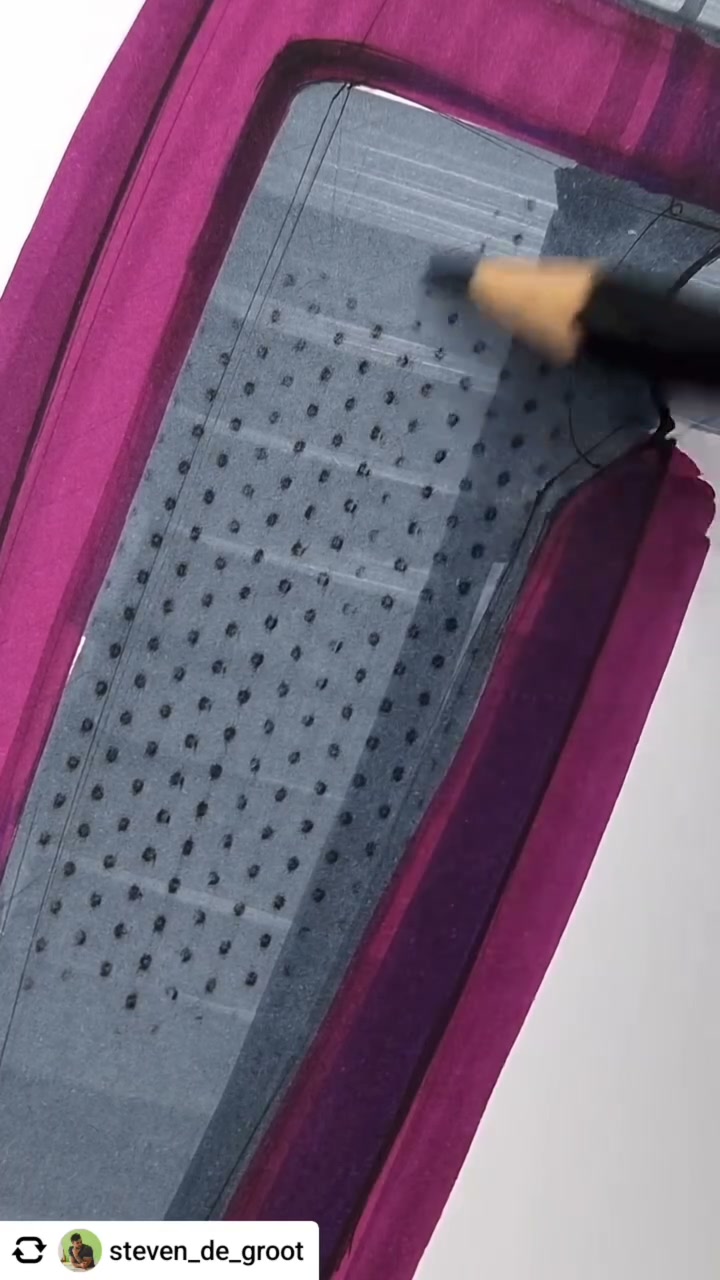 Water bottle with a dotted grip by Steven de Groot